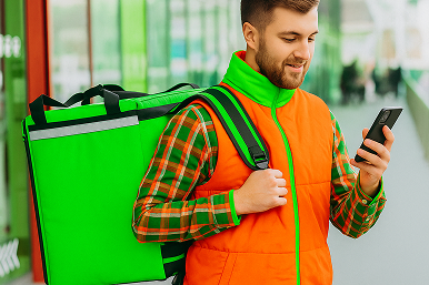 Доставка пешком